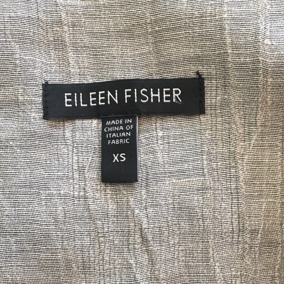 Eileen Fisher Light Weight Coat - RUNS BIG - Picture 6 of 6